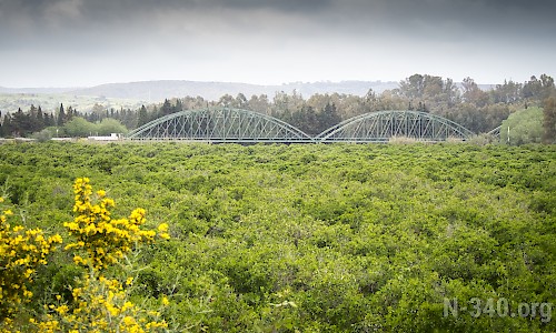 Puente sobre el río Guadiaro, San Roque (Fuente: Jacques Maes y Mar Loren, Equipo N-340)